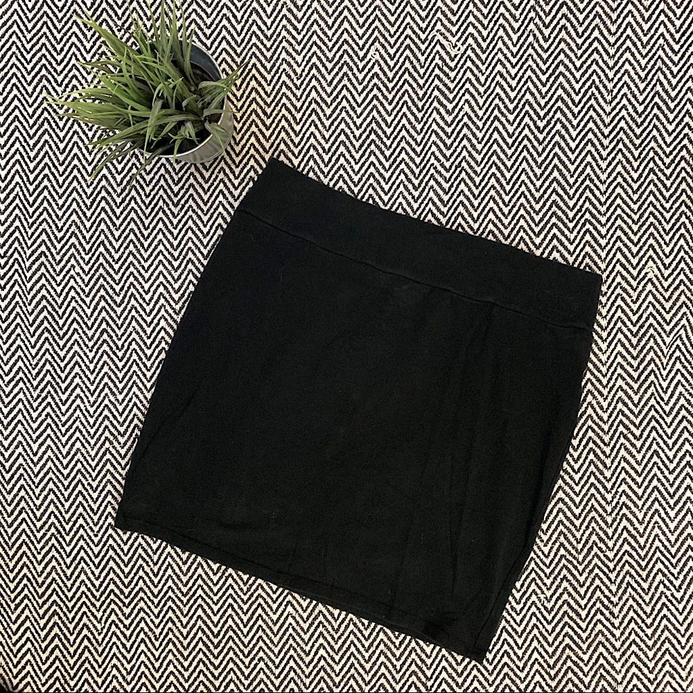 Wild Fable Black Mini Skirt